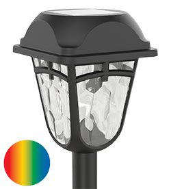 תאורה סולארית דגם פגודה מחליף צבעים - עמודי תאורה לגינה תאורה סולארית דגם פגודה מחליף צבעים - עמודי תאורה לגינה