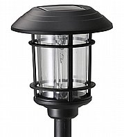 עמודי תאורה לגינה לתאורת גן סולארי גבוה לד LED צהוב